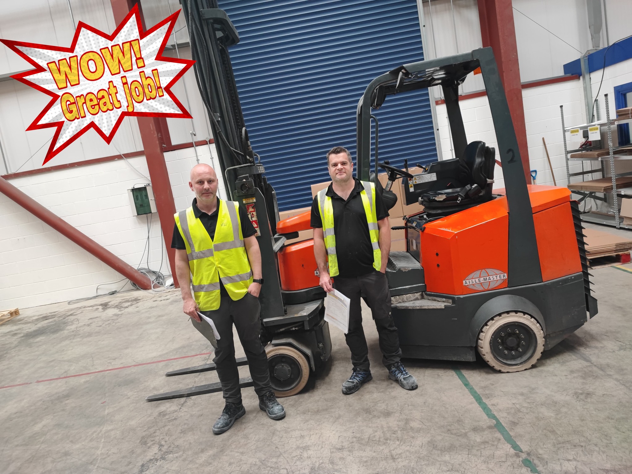 Low cost N.i. Forklift Training - Belfast Reach Truck -