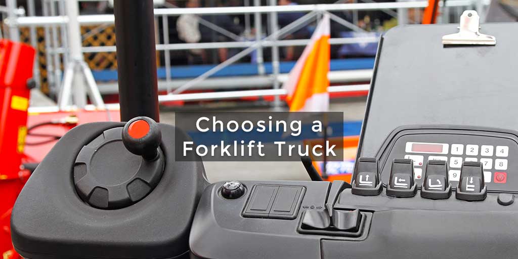 HOW TO SELECT A FORKLIFT TRUCKS